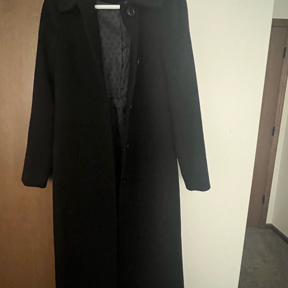 Long Anne Klein pea coat size 6 - Picture 3 of 8